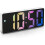 LED alarm clock with temperature display and voice control 1