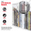DVD storage bags set white with handles and zipper 3
