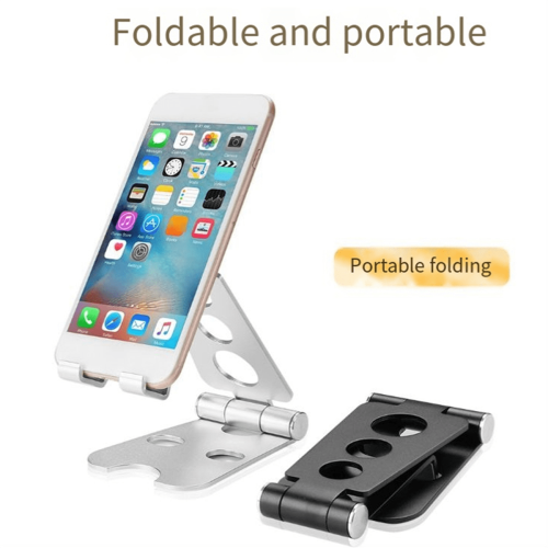 Tabletholder Foldbart justerbart skrivebord Bærbart skrivebordsstativ Tabletbeslag sort 1