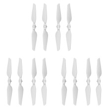 6 paar snelwisselbare opvouwbare propellers voor X8SE2022 & 2020 cameradrone/RC quadcopter, reserveonderdelen, wit
