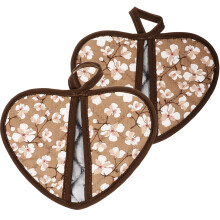 Haust oven gloves microwave safe baking mitts 2 pcs