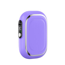 Calentador de manos digital de aluminio MERILER: calentamiento rápido, funda suave, protección contra sobrecalentamiento, portátil y calor