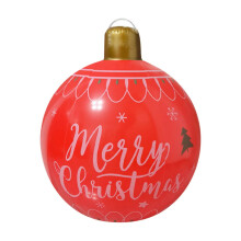 Boule de Noël gonflable géante, décorations gonflables pour jardin, ornement de sapin de Noël en PVC pour la décoration de votre pelouse ou