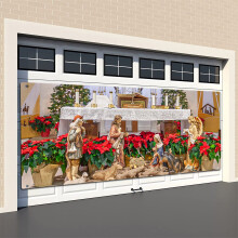 Décorations de Noël - Bannières alphabet - Décorez l'ambiance festive de votre fête - Guirlande de l'Avent de Noël 150*200CM - Indispensables