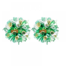 Couronne de la Saint-Patrick en forme de trèfle (2 pièces) 40 cm / 15,7 pouces