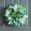 Couronne de la Saint-Patrick en forme de trèfle (2 pièces) 40 cm / 15,7 pouces 2