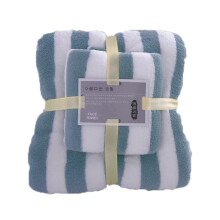 Ensemble de serviettes de bain en velours corail YingTaiLi (30 x 57 cm + 75 x 120 cm) : douces, très absorbantes et confortables pour adultes.
