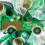Couronne de la Saint-Patrick en forme de trèfle (2 pièces) 40 cm / 15,7 pouces 8