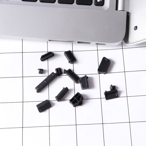 HENGZIRUI βύσμα σκόνης 13 τεμαχίων σιλικόνης, θύρα USB, αδιάβροχο βύσμα, προστατευτικό 2