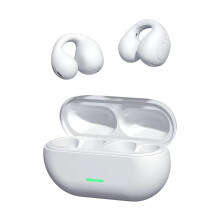 Bluetooth-Kopfhörer mit Knochenleitung, Ohrclip, langer Standby-Zeit, geringer Latenz, Bluetooth-kompatibel, 5.3-Sensitive-Kopfhörer für Sportler