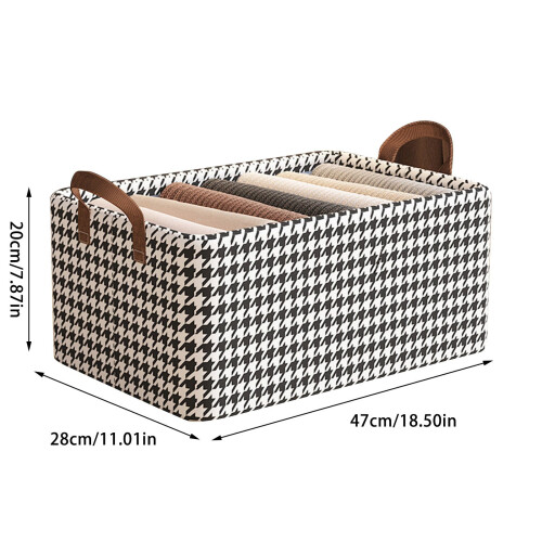 Faltbarer Jeans-Organizer, extra große Gitterbox, 1 Stück 2