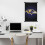 Ravens Football Wall Art PVC Black Axis 3 Sizes 7
