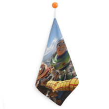 Serviettes de toilette Toy Story pour la salle de bain, serviettes en coton douces et absorbantes pour le visage, idéales pour le spa, la salle de