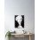 Marilyn Monroe – Schwarz-Weiß-Vintage – D17 Mode-Kunstdekor-Rahmen 2