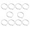 Lixi open-back bezel pendant blank frame for UV resin 1