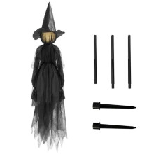 Décorations D'Halloween pour L'Extérieur, Grandes Sorcières Lumineuses qui Se Tiennent la Main, Décorent le Décor 1 Pièce