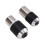 Adjustable Tap Socket Set Adapters 1/2,1/8 Drive 3/8 Tap Sleeve Extraction Holder Threading Tool 2Pcs 2