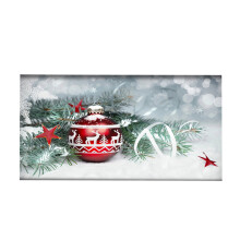 Nouvelle tapisserie décorative de Noël pour porte de garage extérieure, à suspendre ou à suspendre.