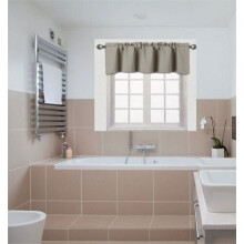 TVLO taupe blackout thermal valance 54" x 18"
