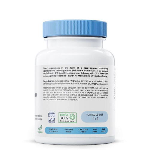 Osavi Ashwagandha Extra 400mg Capsules 60 2
