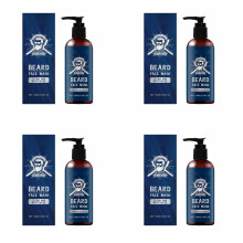 Sandelhout baardshampoo voor mannen, 100 ml, 2 stuks