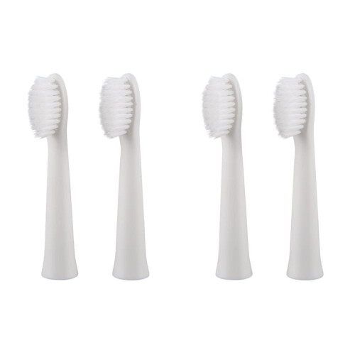 EW0972 Toothbrush Replacement Brush Heads White 4 Pack