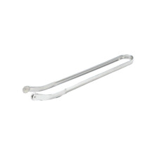 Pince à saucisses pour barbecue, pince de service robuste en métal, pince de cuisine pour grillades (1 pièce)