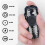 Γερμανικός φακός Three-Eye Monster Mini Flash Super Power, επαναφορτιζόμενος αδιάβροχος LED υψηλών 5
