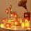Sinhoon LED pumpkin string lights with maple leaves 40 8