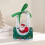 Christmas candy packaging box with bow ribbon 1 piece 6