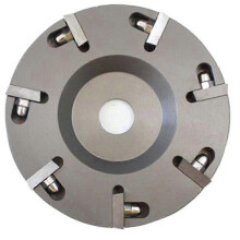 Horse Hoof Trimming Disc for Livestock, Fits 4-1/2" and 5" Angle Grinders, Electric Hoof Repair Plate Silver