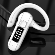 Auricolare wireless con microfono a cancellazione di rumore per la guida, auricolare singolo per cellulari