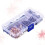 Mizh200pcs 6mm Grommets Kit Μεταλλικά κουμπιά για παπούτσια, ρούχα, χειροτεχνίες 5