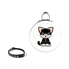 Pet Anti Lost GPS Tracker Bluetooth Smart Wearable Waterproof Locator Real-Time Tracking Collar Find Device,Cat