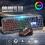Είδη Πρωτοχρονιάς Jacenvly Εκπτώσεις T25Game Luminous104Key Σετ Ενσύρματου Μεταλλικού 1