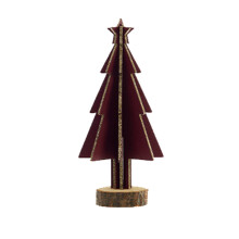 Wooden Christmas Tree Decoration Mini Desktop 1 Piece