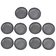 6.5inch Metal Mesh Round Car Woofer Cover Speaker Grill Black 10 Pcs