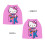 Κάλυμμα καθίσματος αυτοκινήτου Hello Kitty για αγόρια και κορίτσια - Πολλαπλών 5