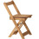 Seconique 2 Pack Folding Dining Chairs with High Back Wax 3