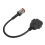 Motorcycle OBD2 6 Pin Diagnostic Adapter Convenient Cable Fuel Efficient for Safe Riding 2