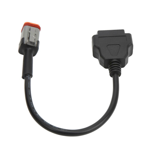 Motorcycle OBD2 6 Pin Diagnostic Adapter Convenient Cable Fuel Efficient for Safe Riding 2