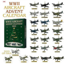 (Airplane) Perfect Christmas 2025 - Cat Lovers Advent Calendar Christmas Tree Decoration Acrylic Pendant