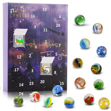 Calendrier de l'Avent Kehuo de 24 jours avec 24 billes, idéal pour les garçons, les filles et les enfants, cadeau de Noël, promotion spéciale.