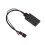 Car Bluetooth5.0 AUX Module 3Pin ABS Black Wearproof Replacement for E39 E46 E38 E53 1