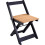 Seconique 2 Pack Folding Dining Chairs with High Back Blue 3