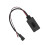 Car Bluetooth5.0 AUX Module 3Pin ABS Black Wearproof Replacement for E39 E46 E38 E53 2