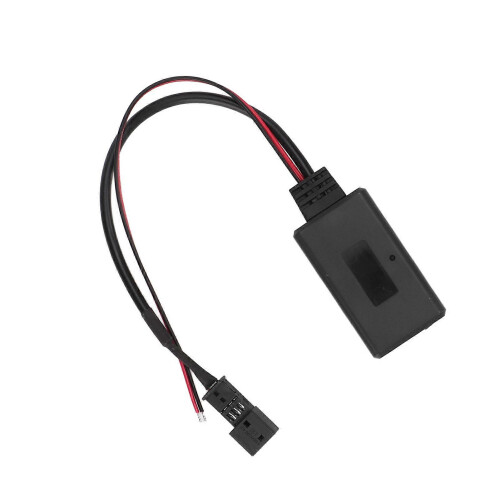 Car Bluetooth5.0 AUX Module 3Pin ABS Black Wearproof Replacement for E39 E46 E38 E53 1