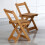 Seconique 2 Pack Folding Dining Chairs with High Back Wax 5