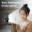 Asta per selfie con treppiede, telecomando wireless e luce LED, compatibile con iPhone 13/12/11/XS/XR/X/8/7 e Android 7