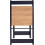 Seconique 2 Pack Folding Dining Chairs with High Back Blue 5